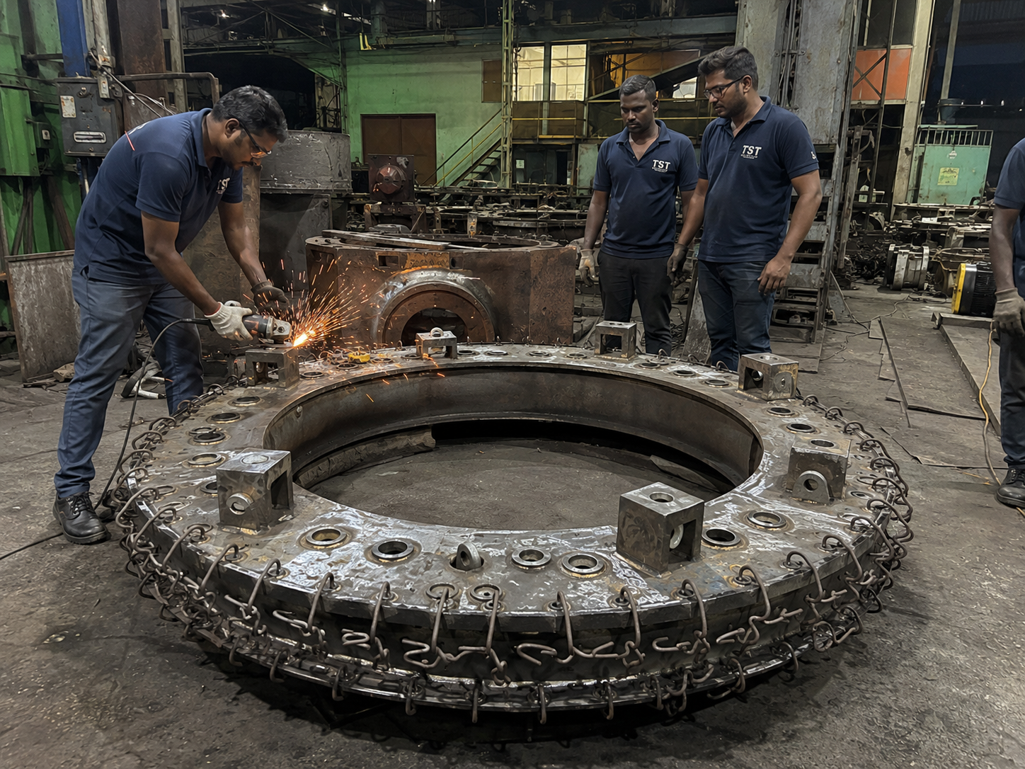 Ferro Alloys Furnace Equipment’s Fabrication  Works