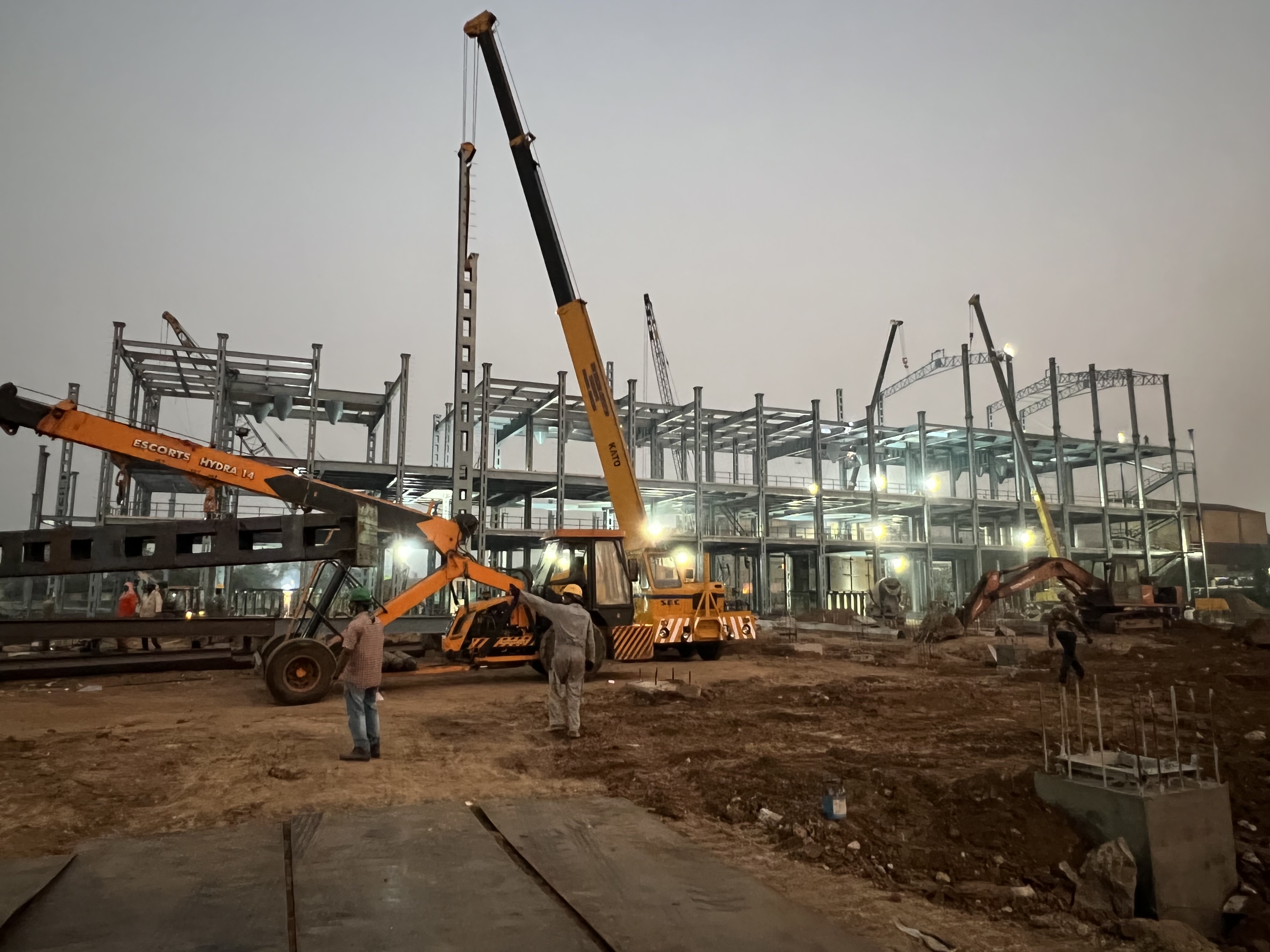 Industrial Heavy Structure Fabrication, Erection & Furnace Equipment’s Erection, Alignment & Commissioning Work - Complete EPC Basis